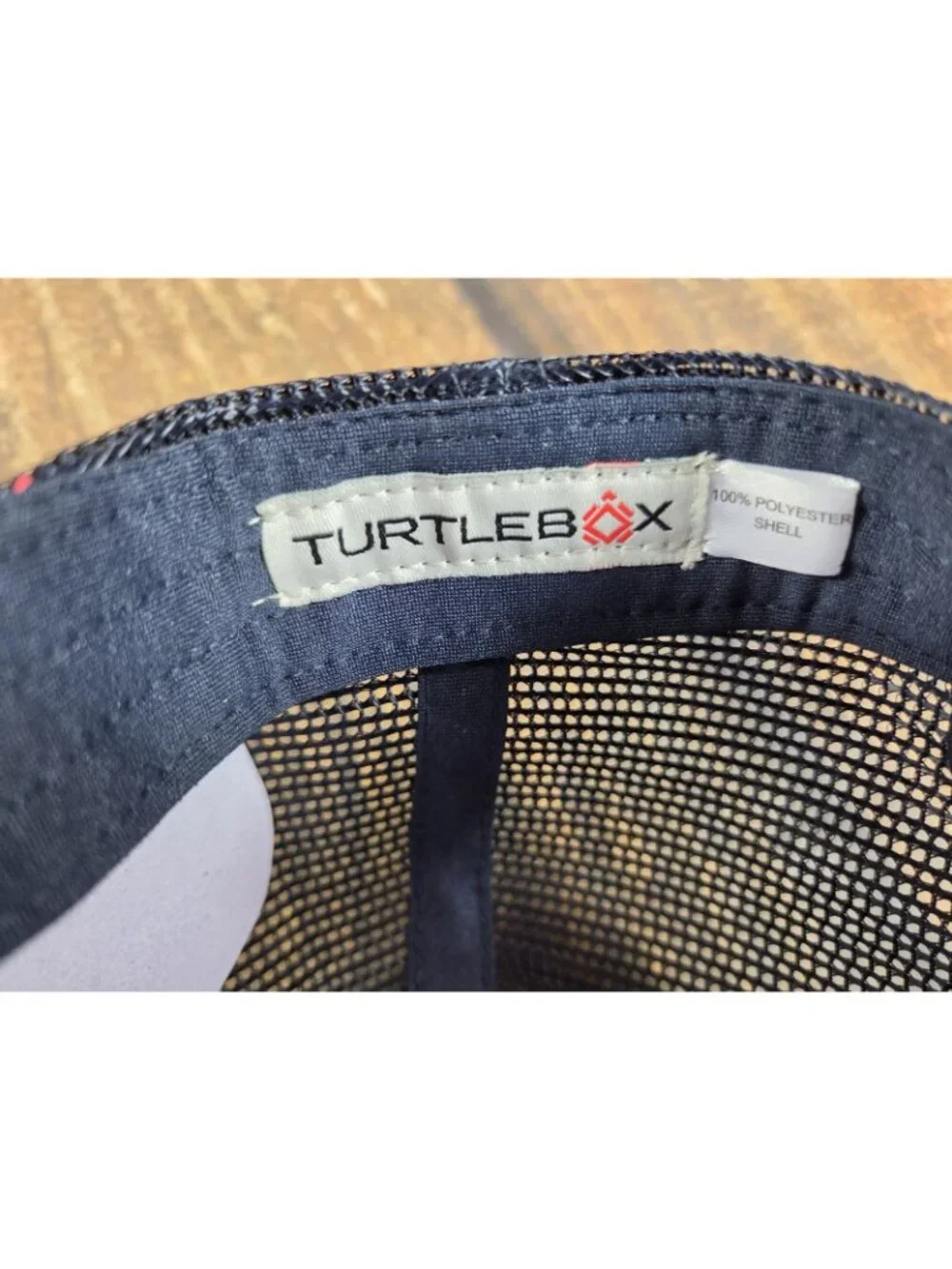 Turtlebox Red White Blue Trucker Hat Cap One Size Adjustable Mesh Back Live Free